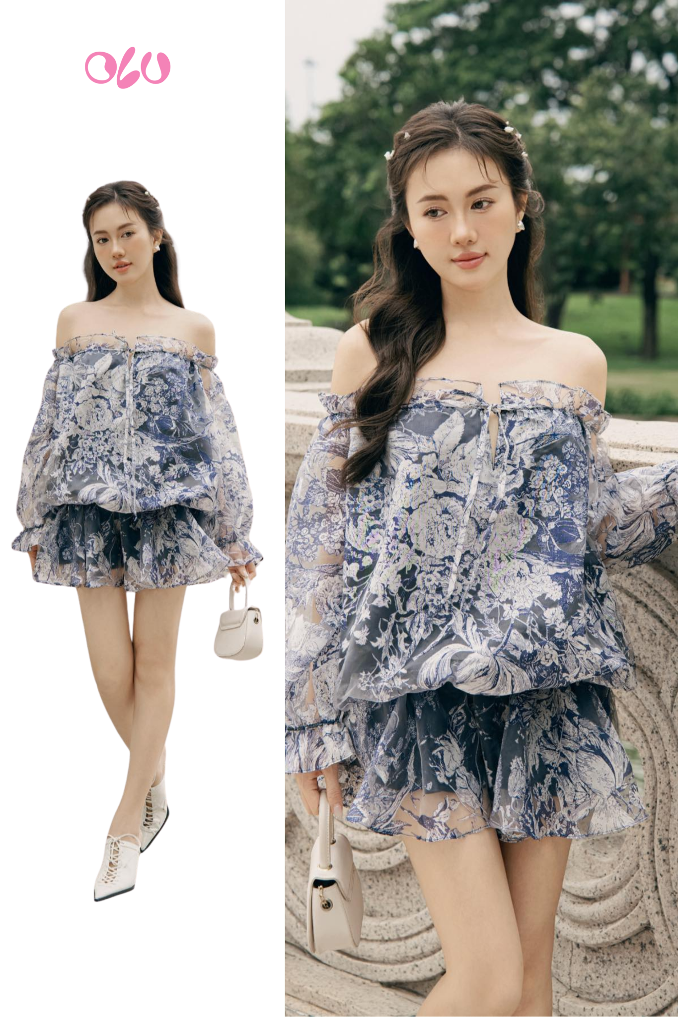 Kathryn Fleur Set in Gray