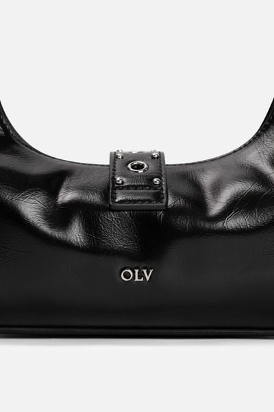  Túi da bóng đeo vai Leather Shoulder Bag nhiều màu 