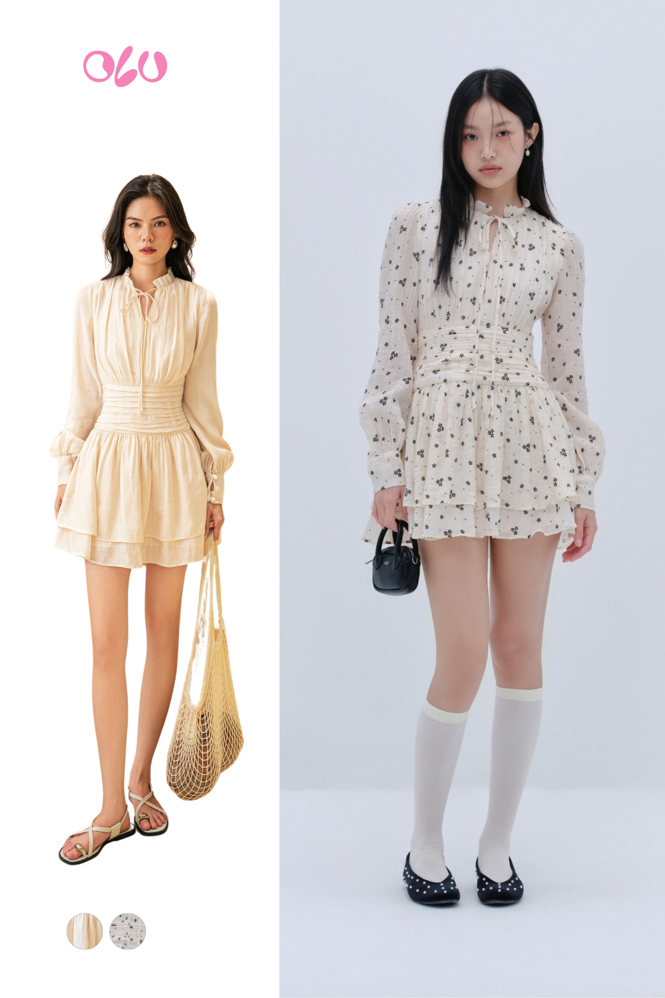Serafina Fleur Dress nhiều màu