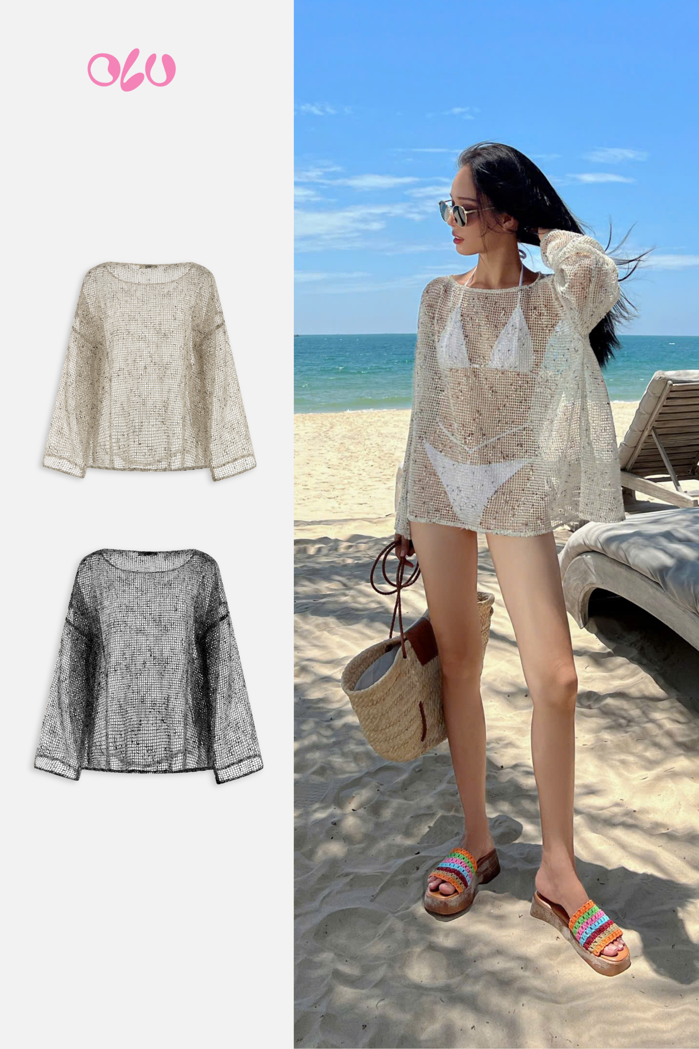 Áo Griffin Long Sleeve Top nhiều màu