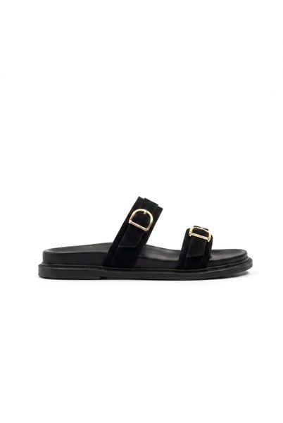  Dép Buckled Flat Sandals nhiều màu 
