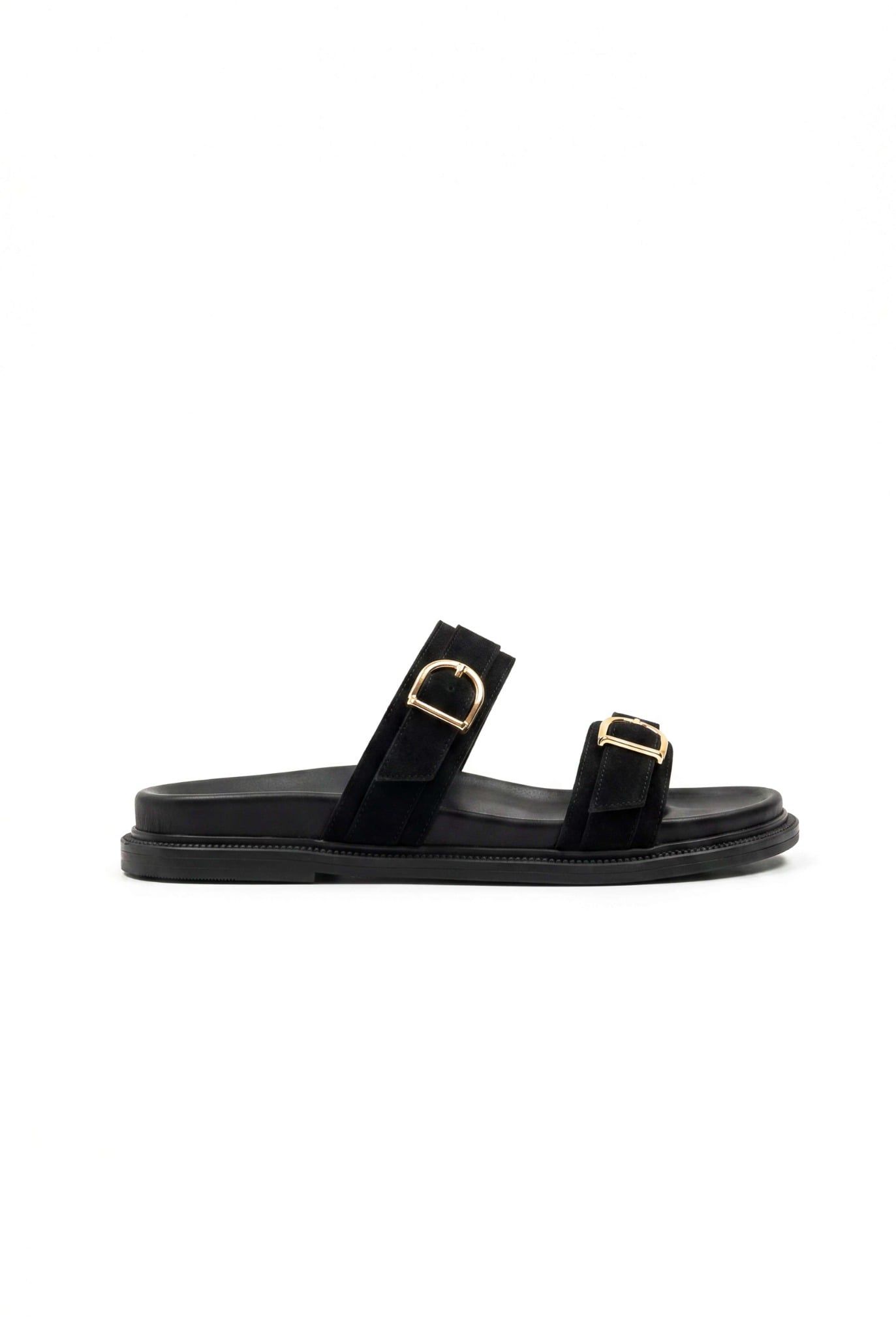 Dép Buckled Flat Sandals nhiều màu