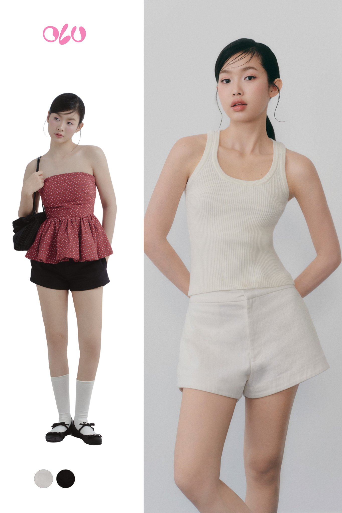 Quần Kaki High Waist Shorts nhiều màu