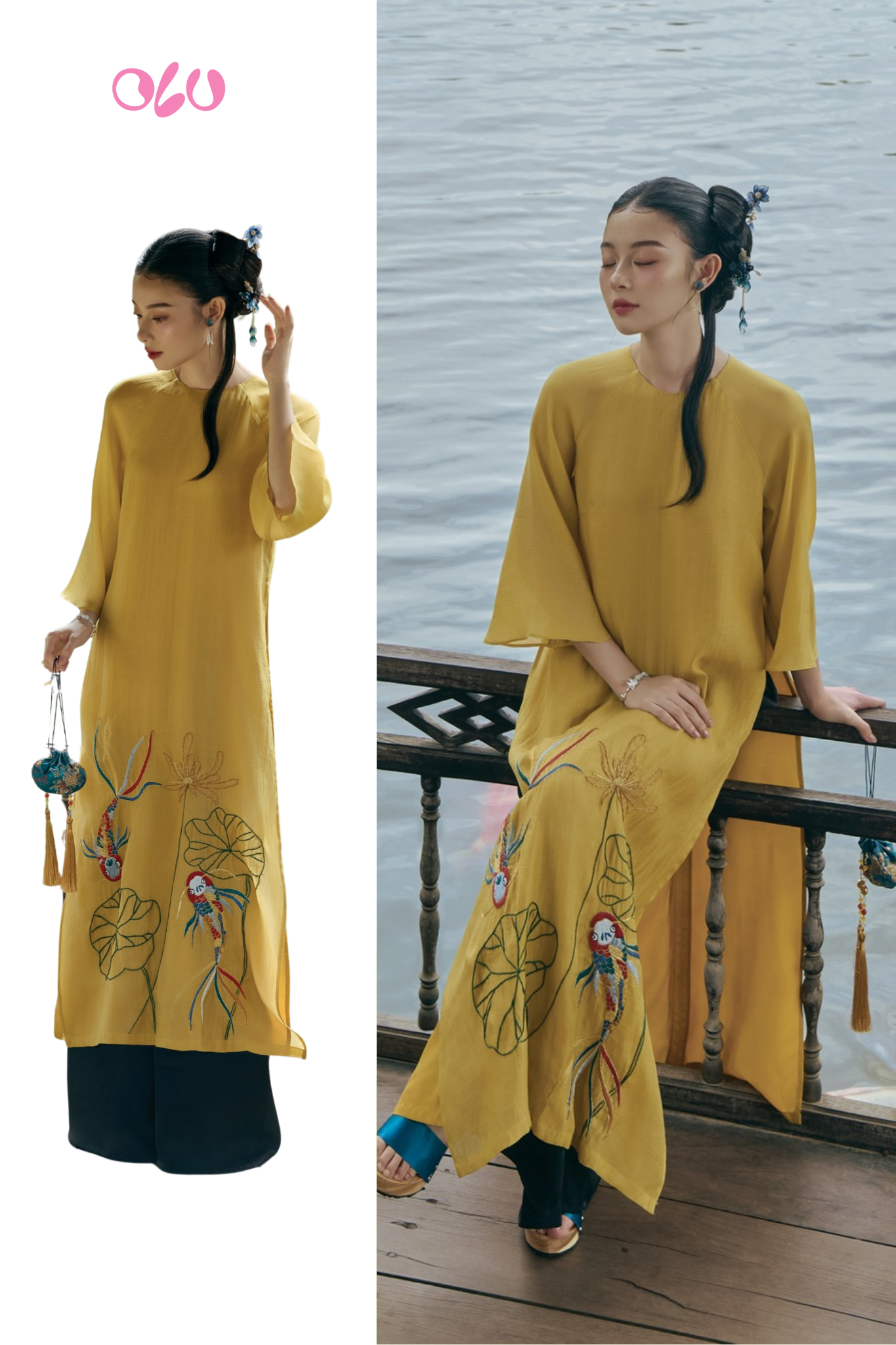 Áo Dài Hiểu Lan (Không kèm quần)