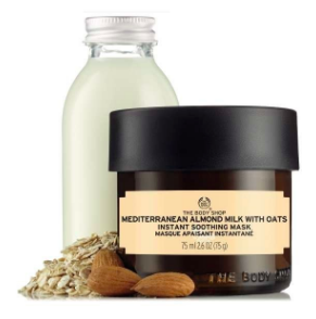 Mediterranean Almond Milk with Oats Instant Soothing Mask