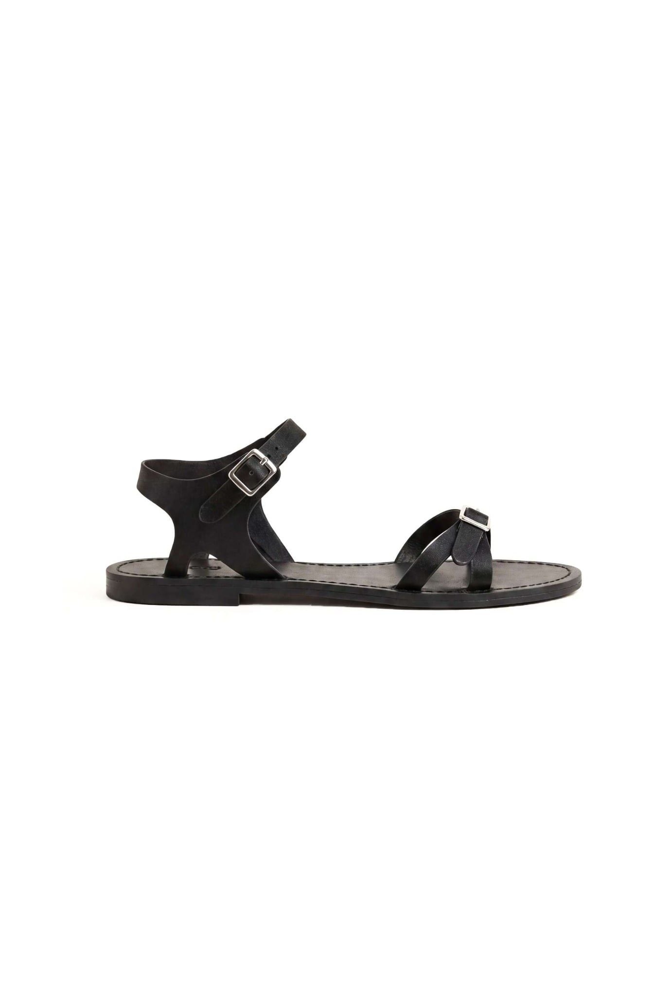 Giày Suede Strappy Sandals nhiều màu