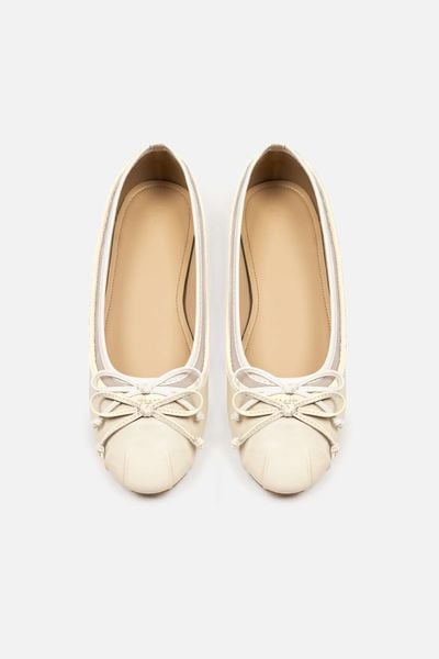  Giày búp bê đính nơ Bowy Ballet Flats nhiều màu 