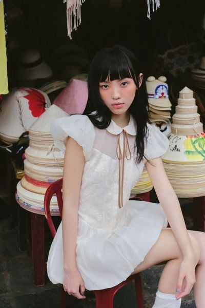  Đầm bí tay phồng Idalia Dress nhiều màu 