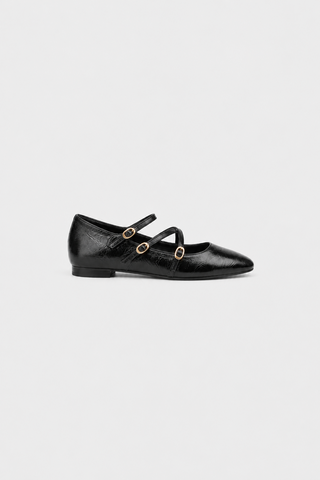 Giày búp bê Multi-Strap Mary Jane Flats nhiều màu