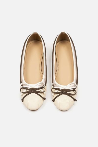 Giày búp bê đính nơ Bowy Ballet Flats nhiều màu 