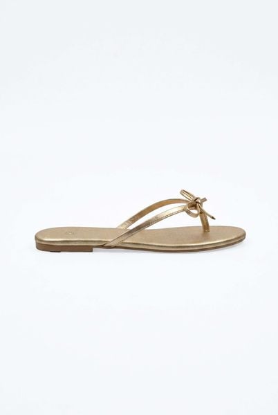  Dép Bow Strappy Flat Sandals nhiều màu 