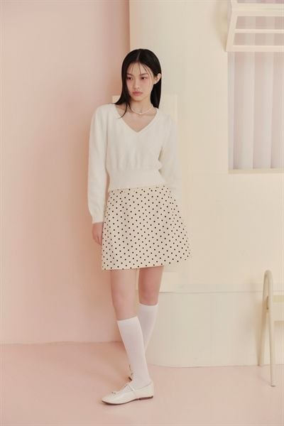  Áo len dệt kim tay dài Long Sleeves Knit Top nhiều màu 
