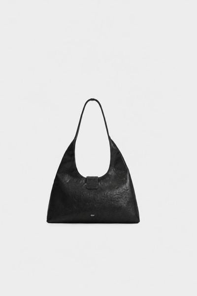  Túi đeo vai Leather Eyelet Strap Shoulder Bag nhiều màu 