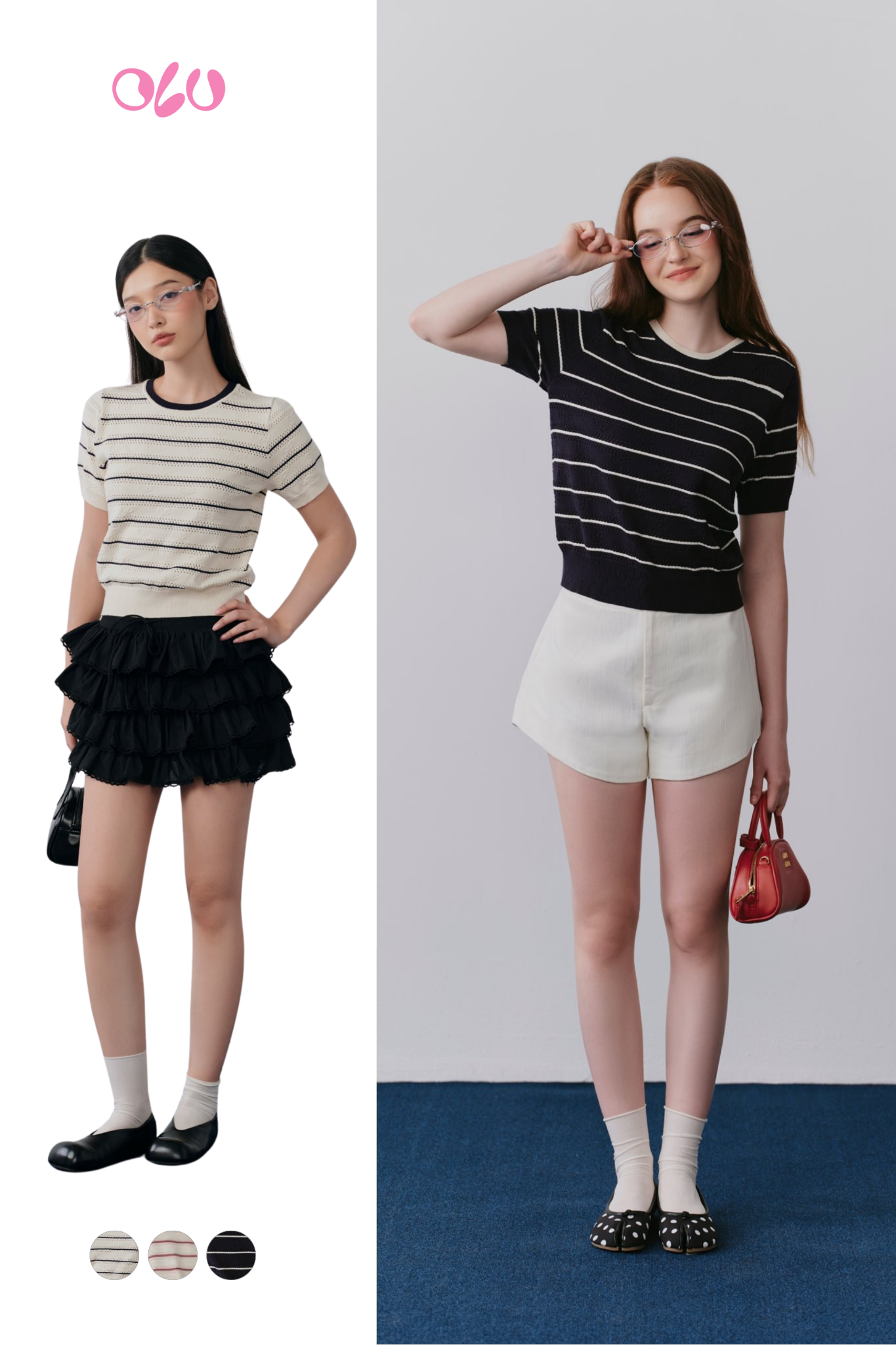 Áo Breeta Knit Top nhiều màu