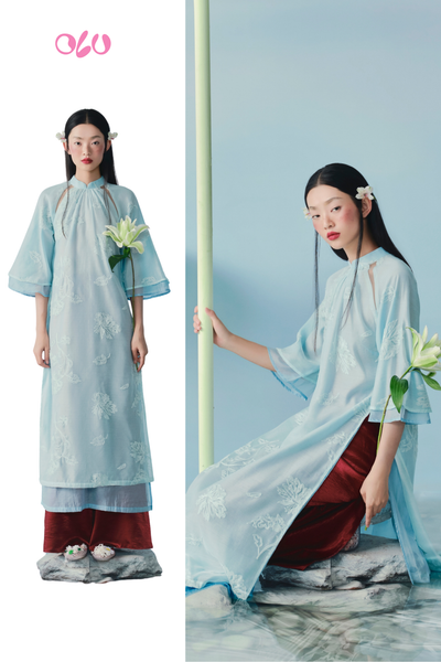  Quần Silk Trouser in Red 