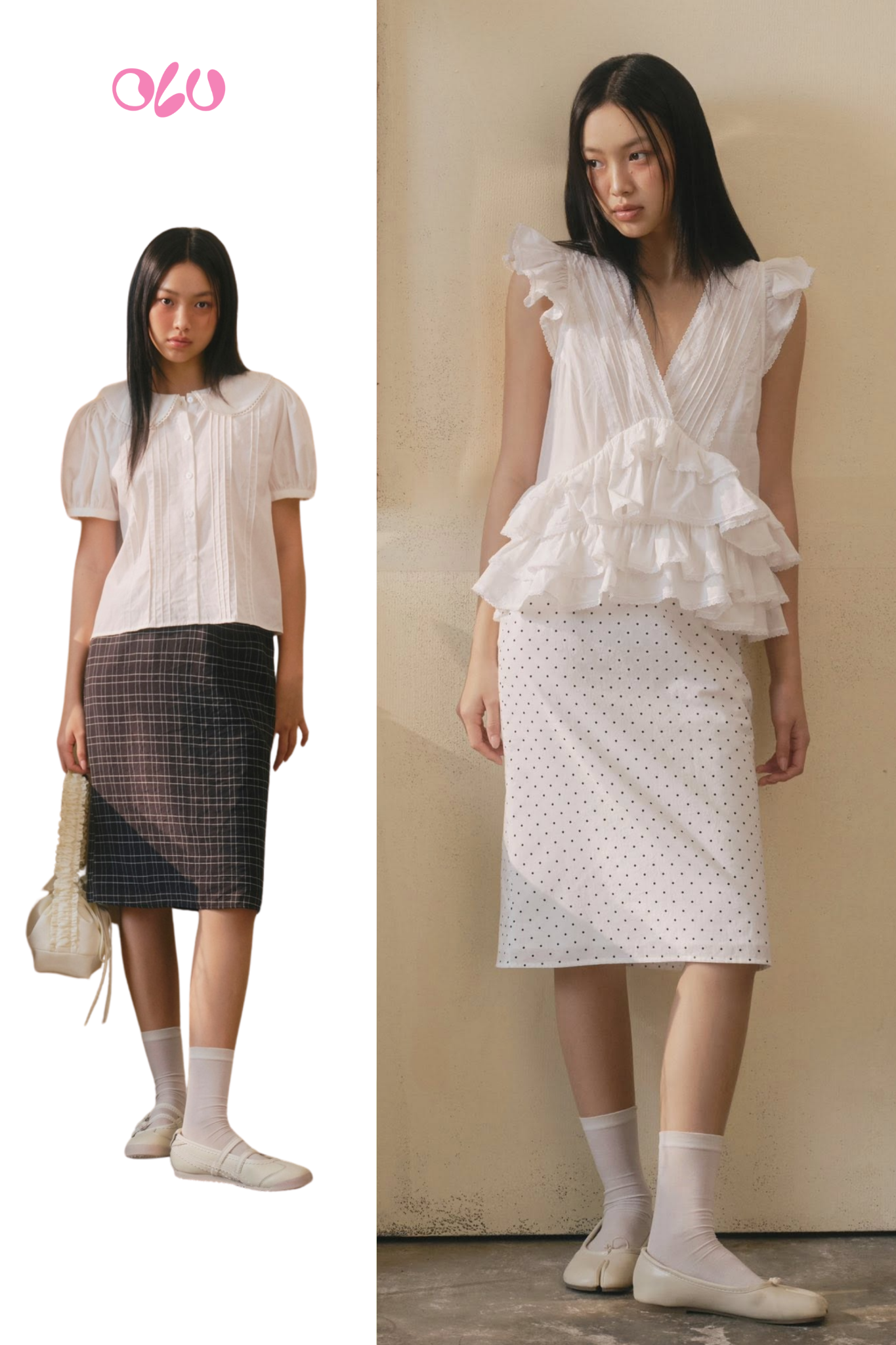 Chân váy Midi Pencil Skirt nhiều màu