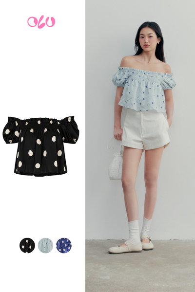  Áo Babette Fleur Top nhiều màu 