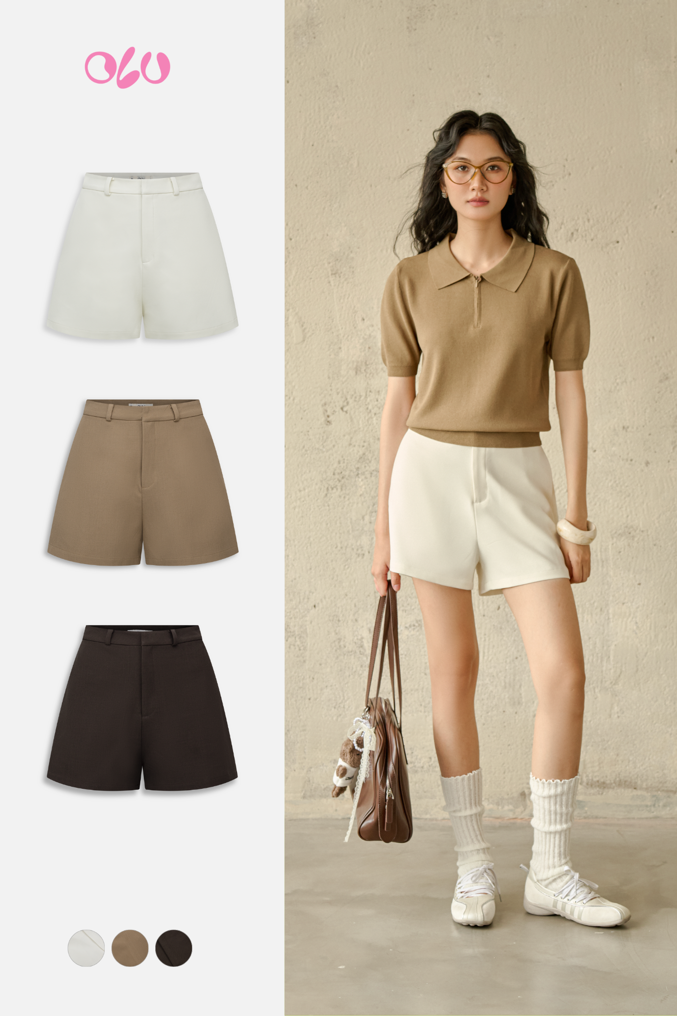 Quần Leni Shorts nhiều màu