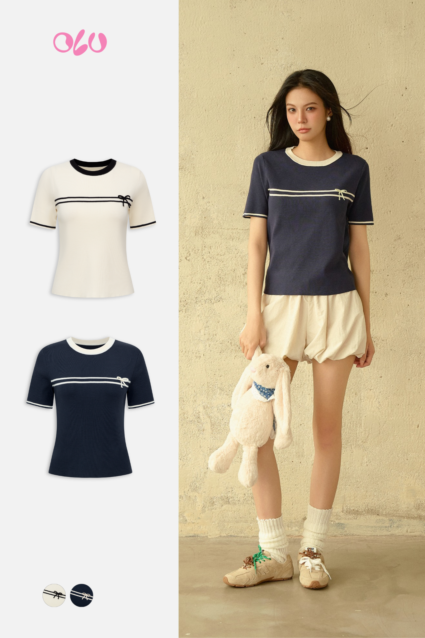 Áo Eloisa Top nhiều màu