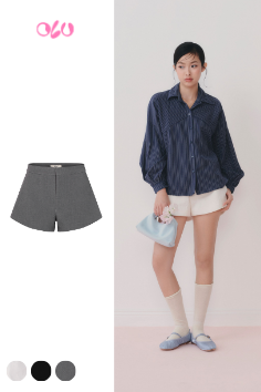 Quần Kaki High Waist Shorts nhiều màu
