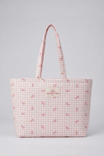  Túi họa tiết mùa hè Tote Bag nhiều màu 