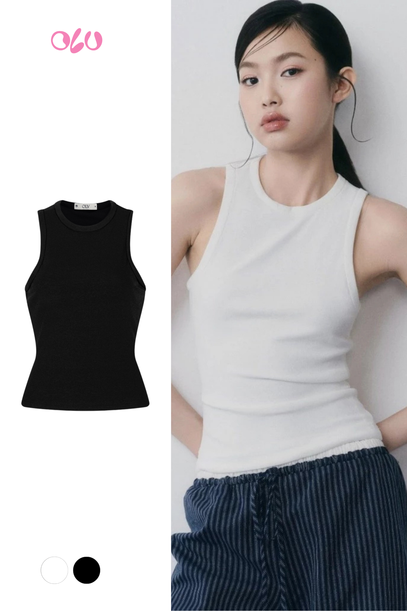 Áo Glitter Tank Top nhiều màu