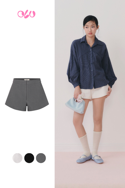  Quần Kaki High Waist Shorts nhiều màu 