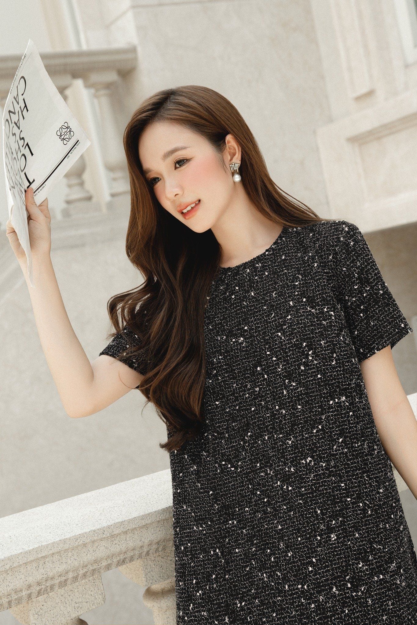 Taja Loose Dress nhiều màu