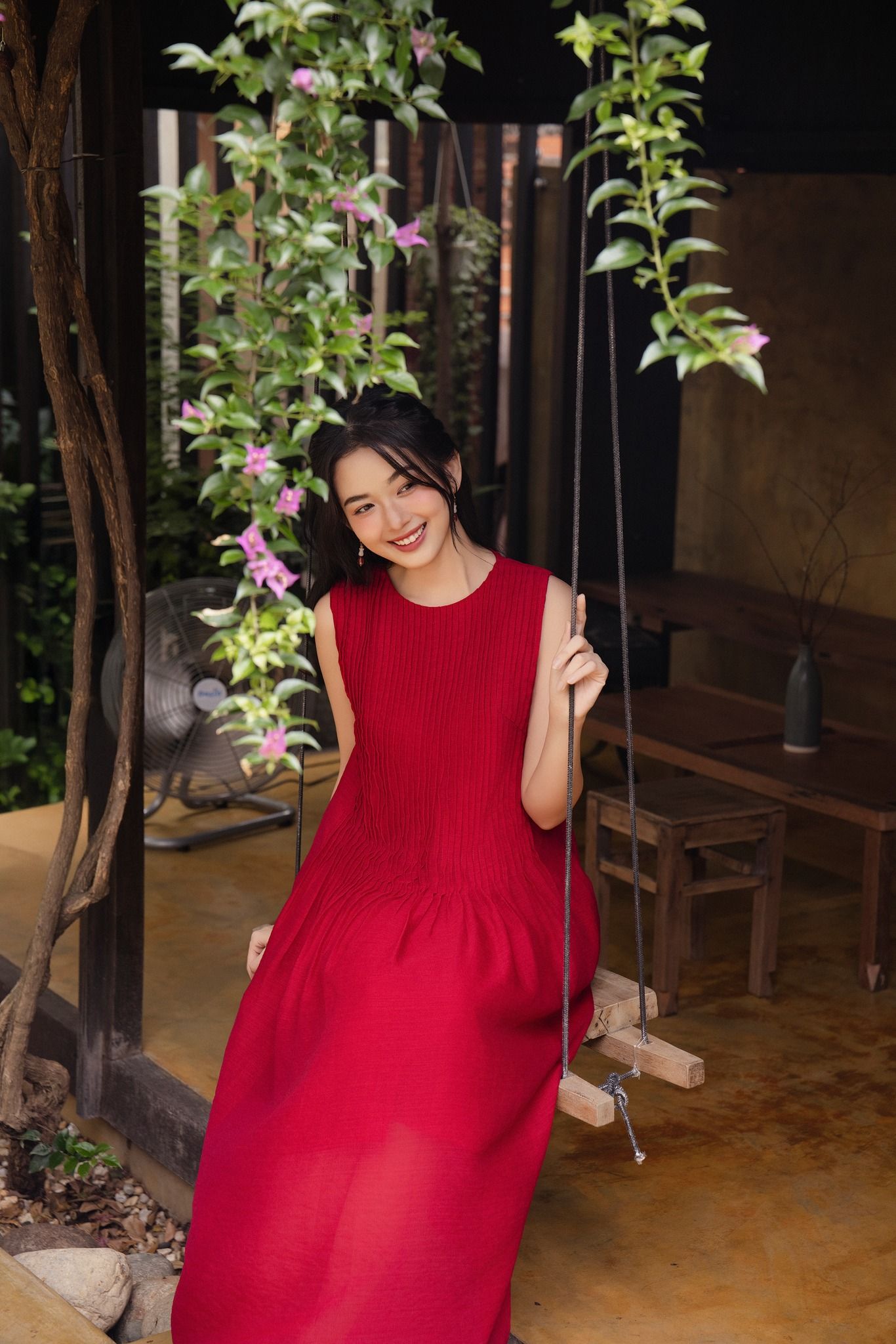 Clydie Maxi Dress nhiều màu