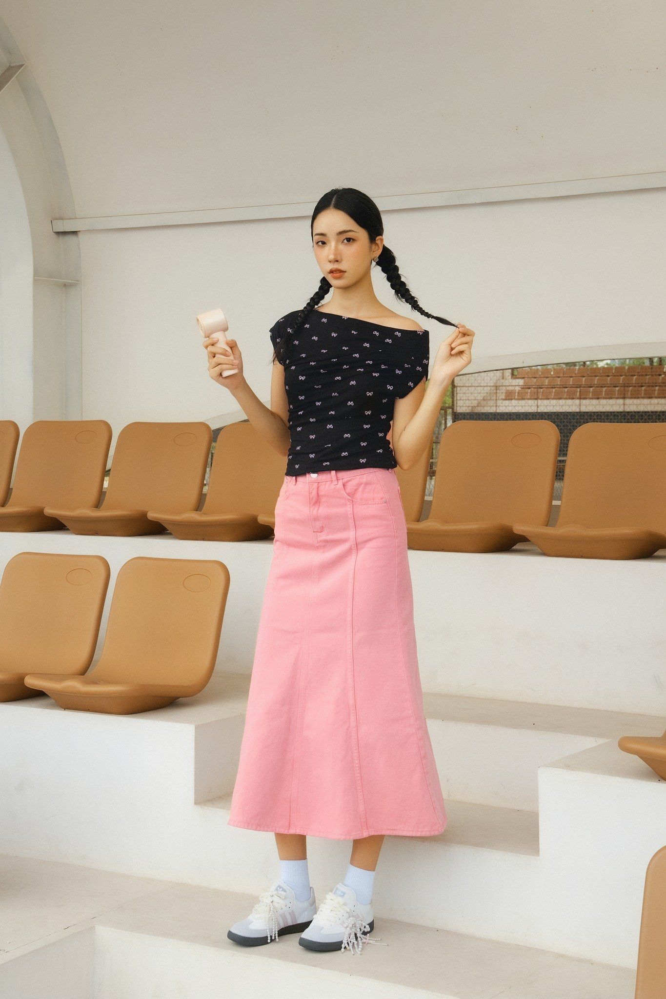 Chân Váy Viviene Denim Skirt nhiều màu