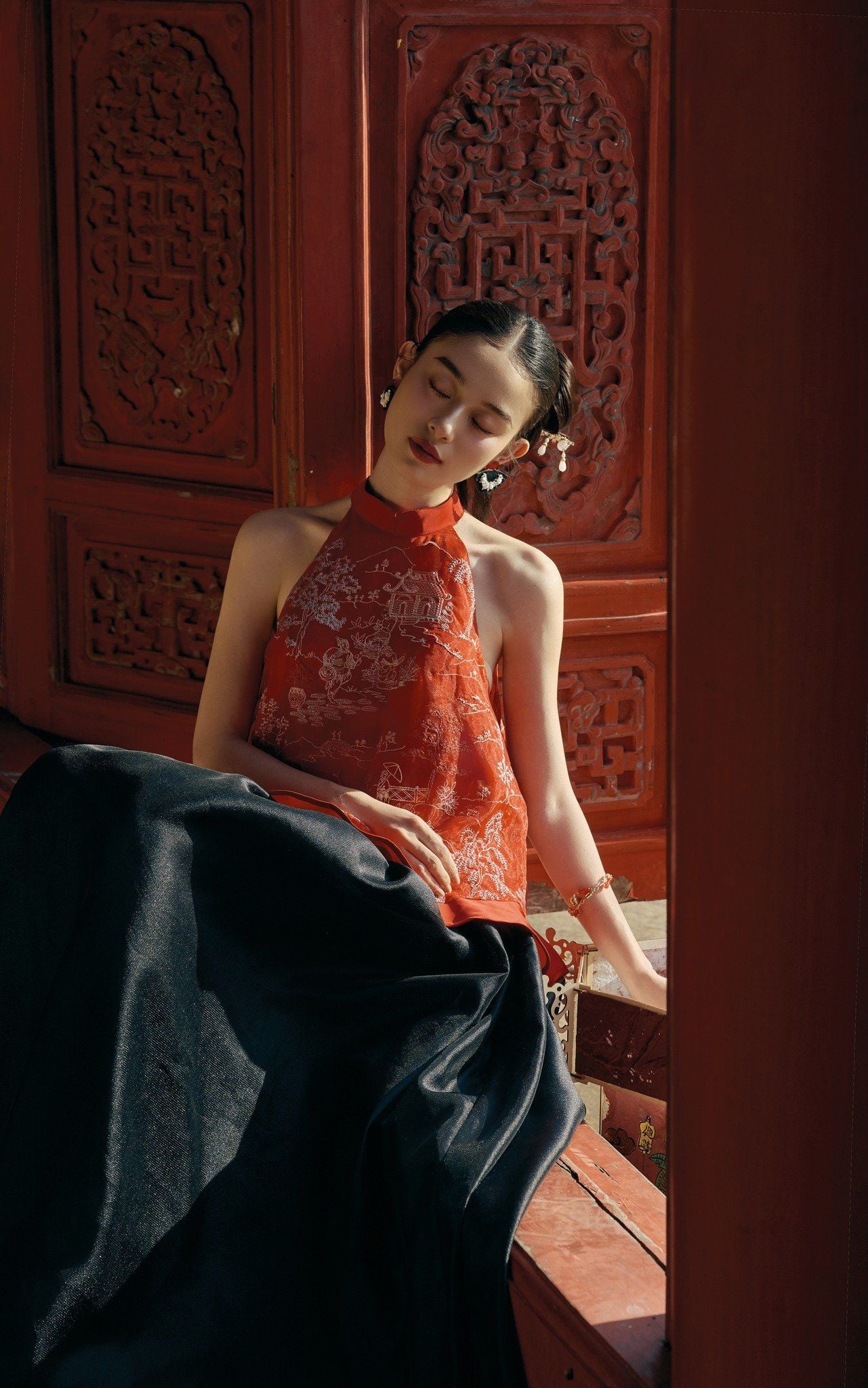 Chân váy Jorie Silk Skirt nhiều màu