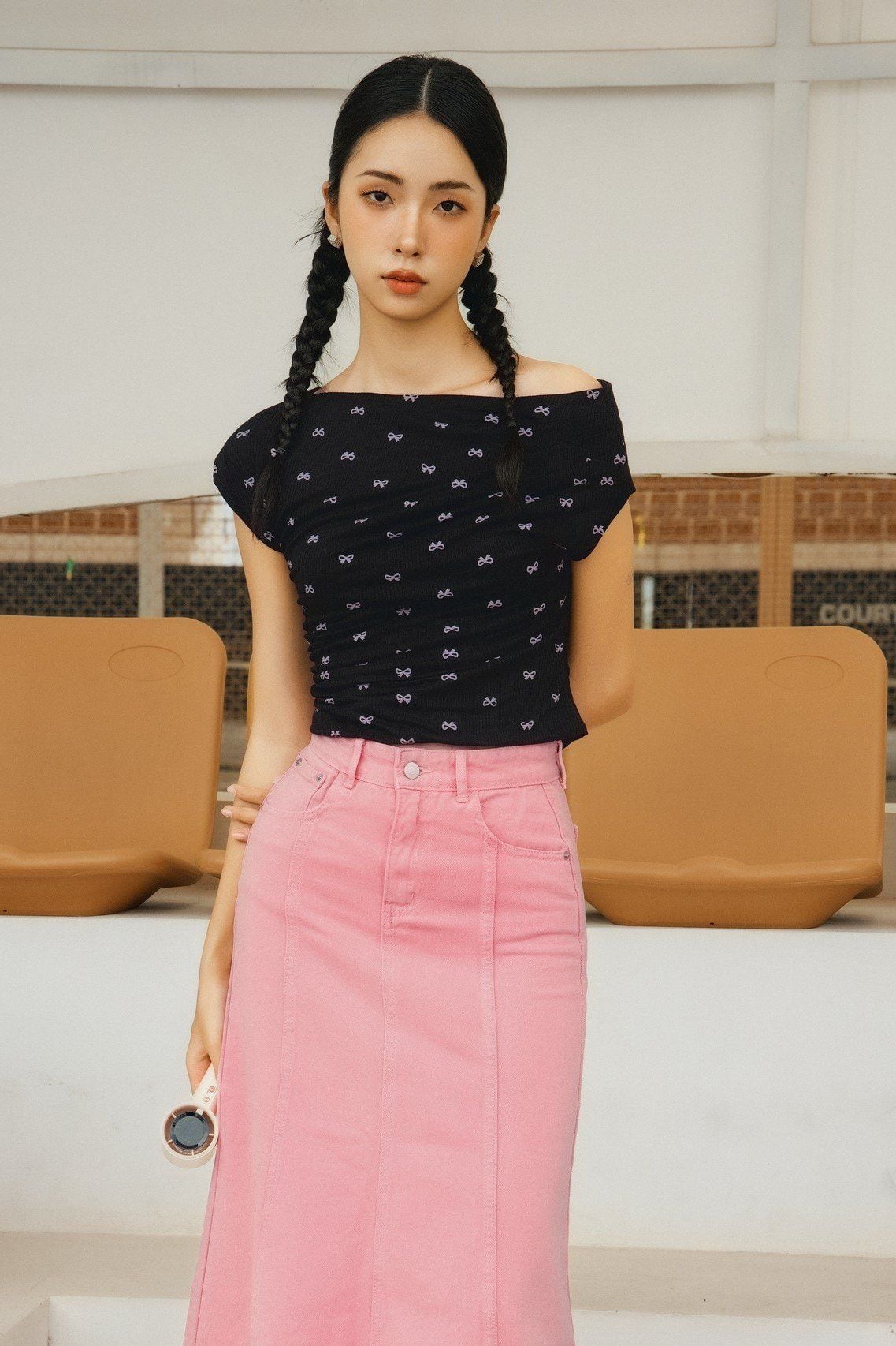 Chân Váy Viviene Denim Skirt nhiều màu