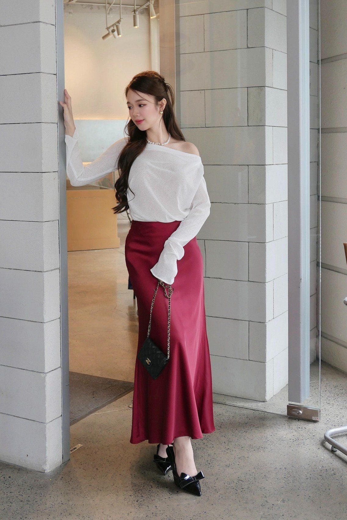 Chân váy Pina Silk Skirt nhiều màu