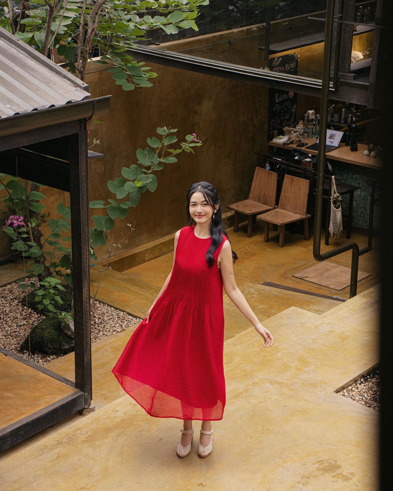 Clydie Maxi Dress nhiều màu