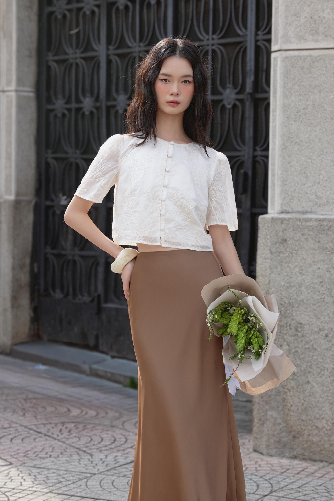 Chân váy Pina Silk Skirt nhiều màu