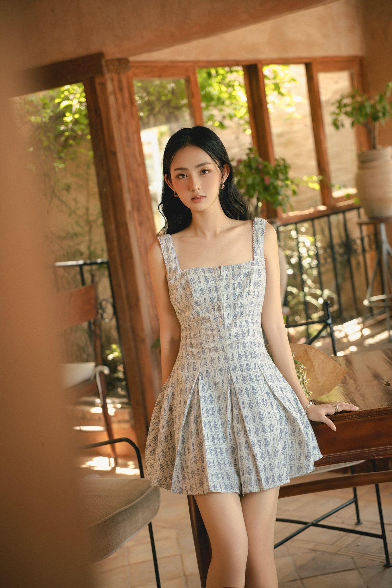 Váy 2 dây cổ vuông Kaveri Dress nhiều màu