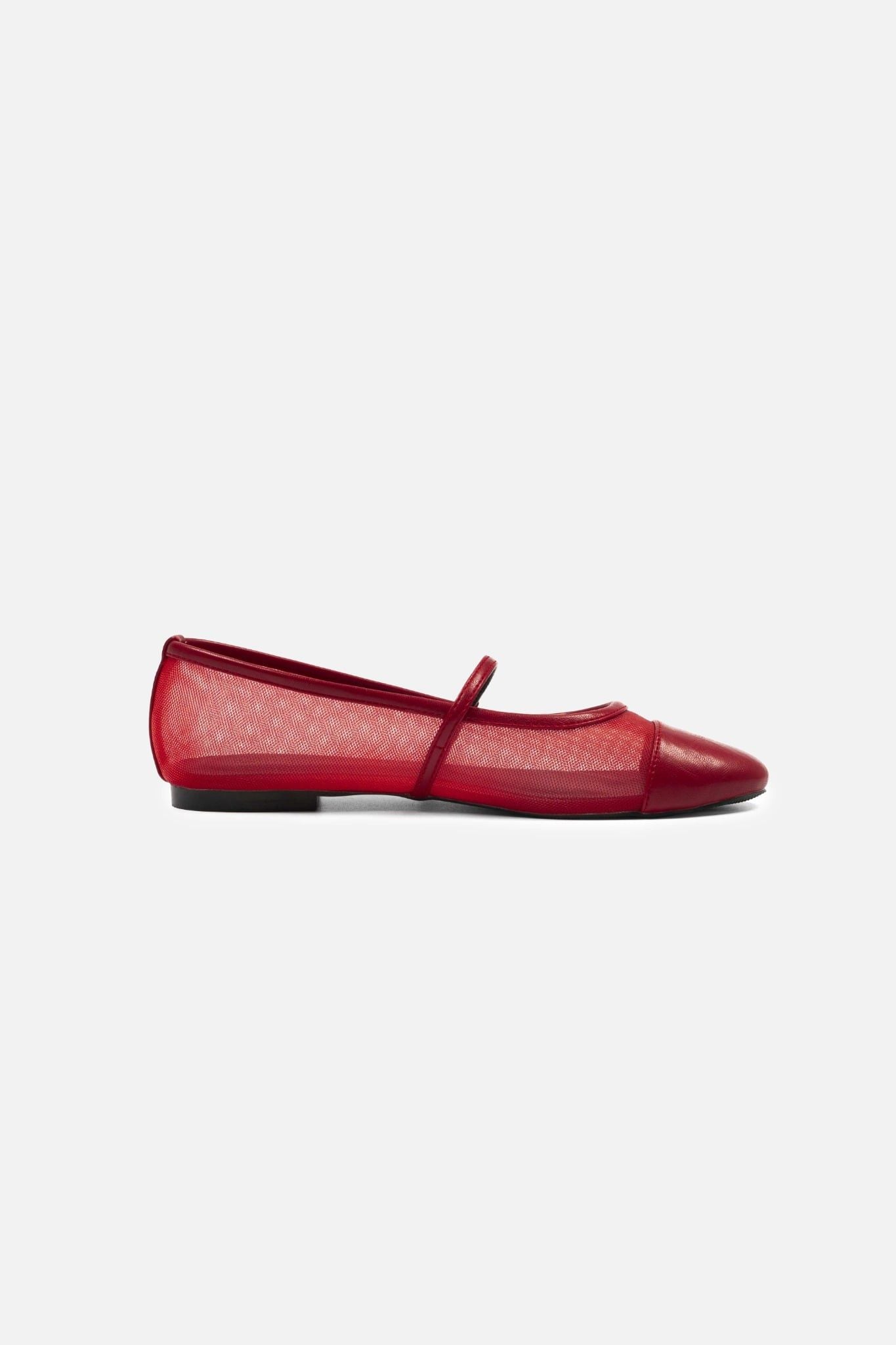 Giày búp bê Cap Toe Mesh Ballet Flats nhiều màu