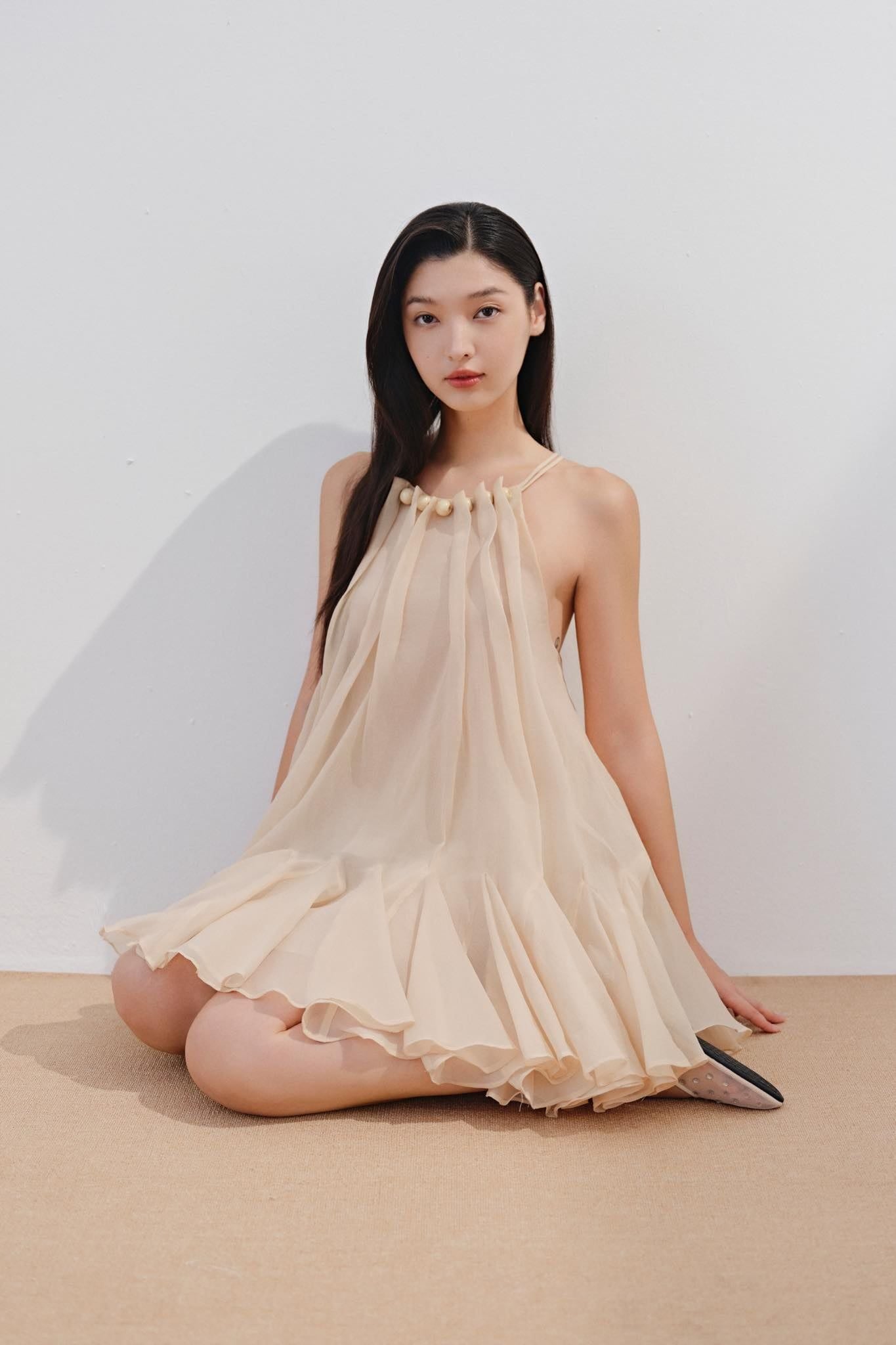 Set áo yếm suông phối quần Farida nhiều màu