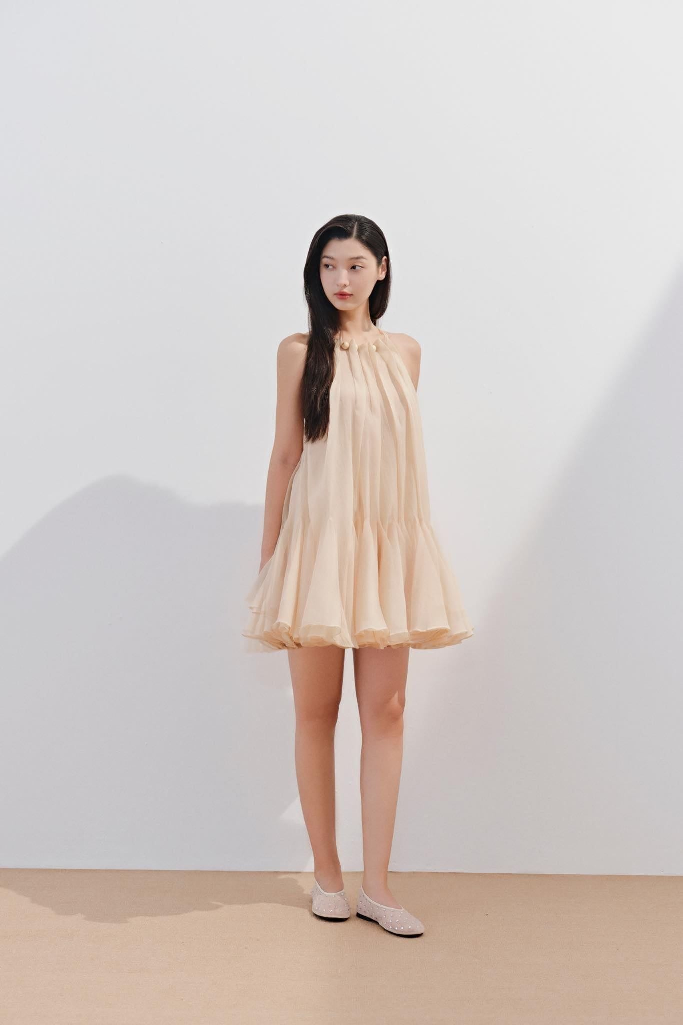 Set áo yếm suông phối quần Farida nhiều màu