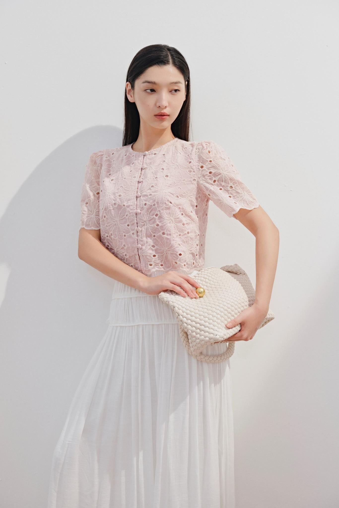 Chân váy Chiffon Side Tie Maxi Skirt nhiều màu