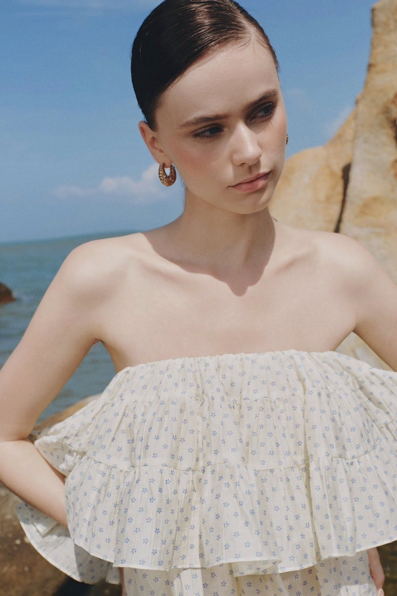 Váy maxi cúp ngực Cherith Maxi Dress nhiều màu