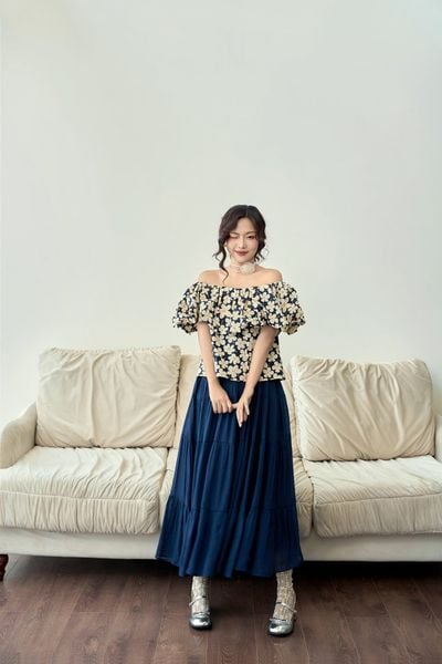  Chân váy midi Alie Midi Skirt nhiều màu 