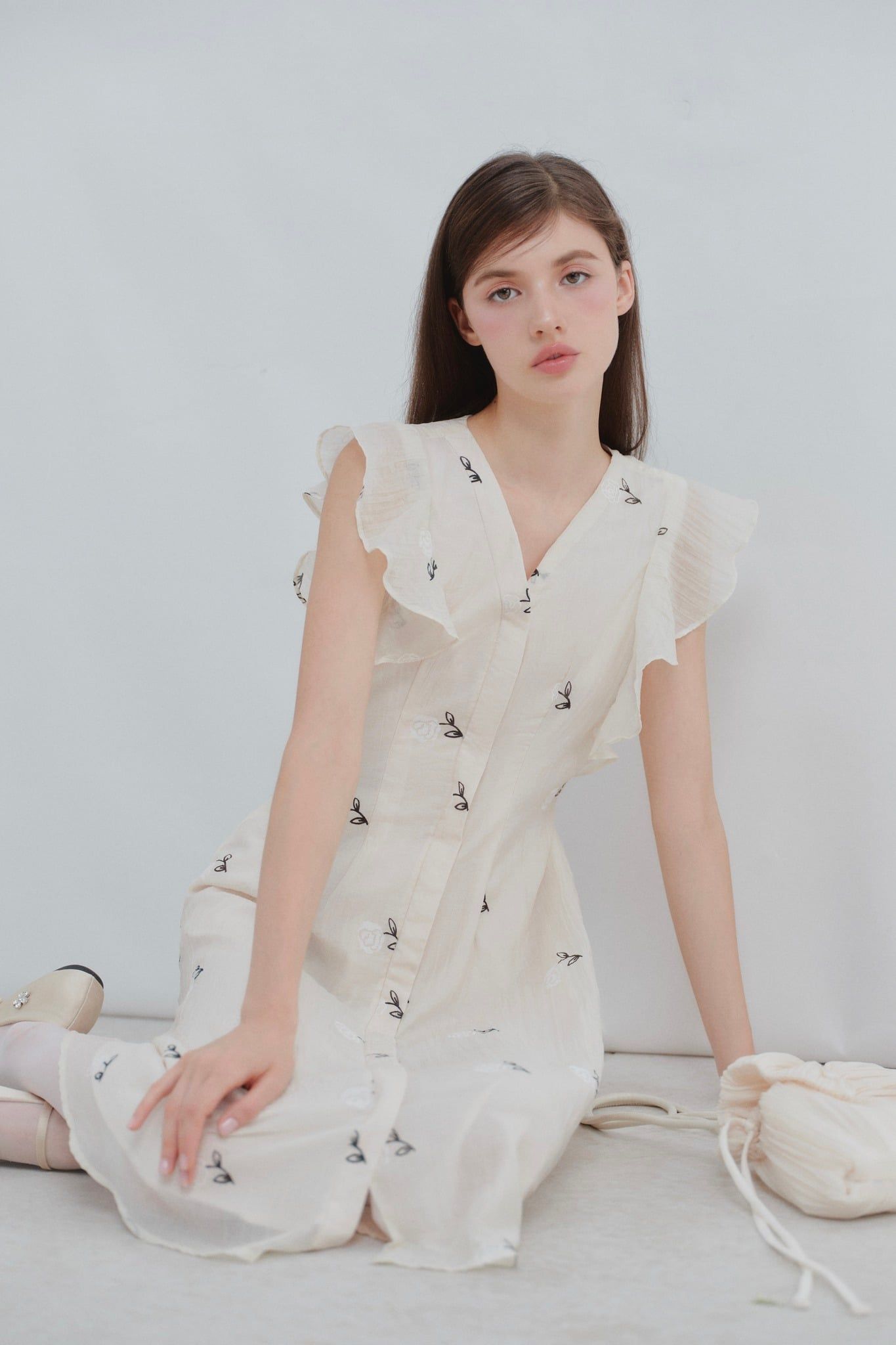 Váy hoa cánh tiên Selby Fleur Dress nhiều màu
