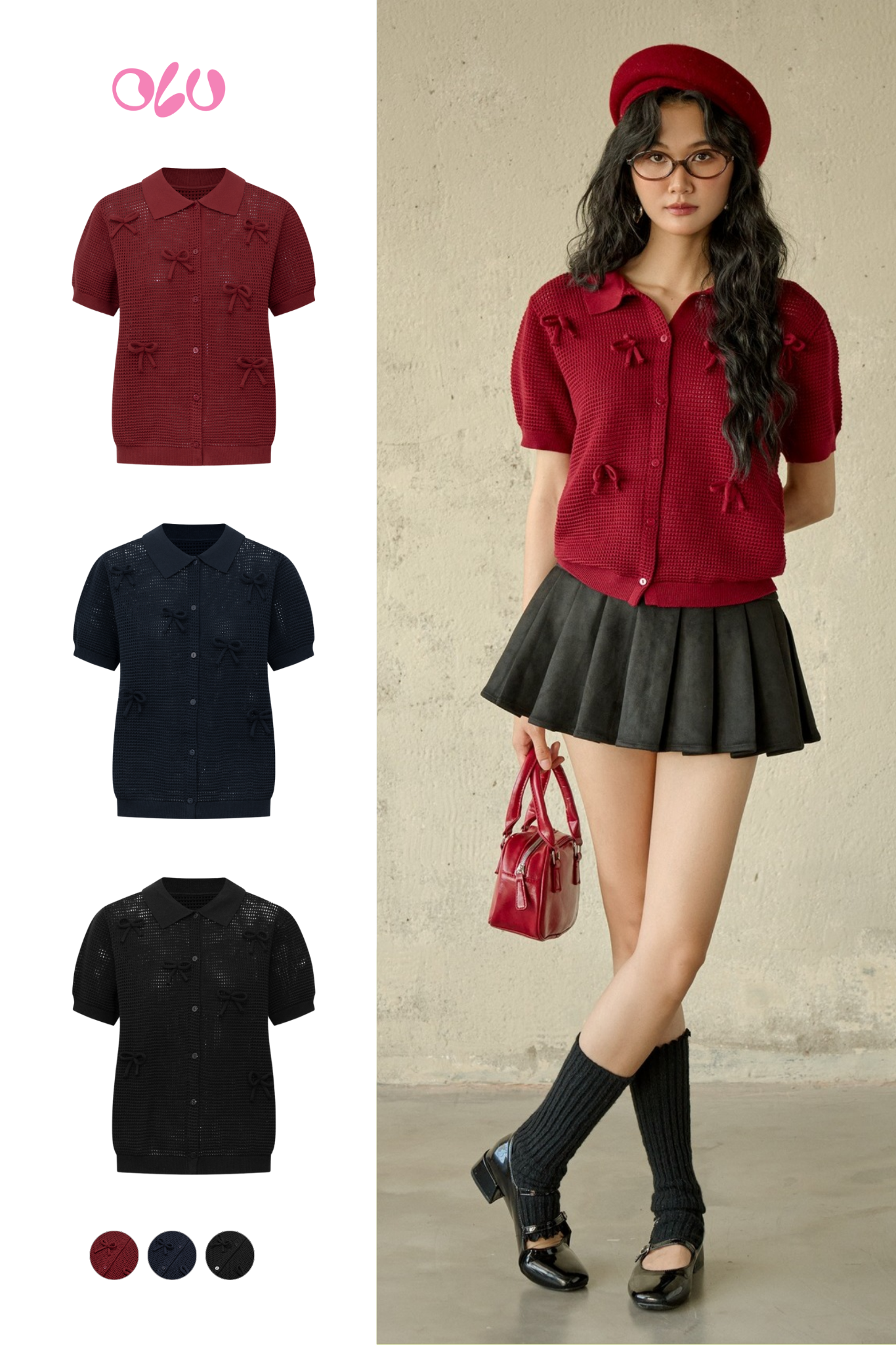 Áo Micha Top nhiều màu