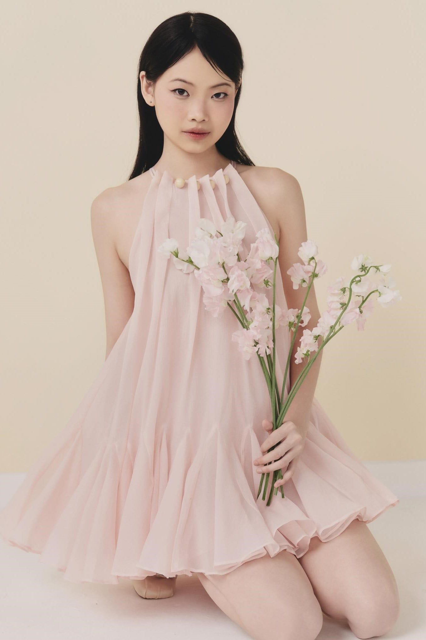 Set áo yếm suông phối quần Farida nhiều màu