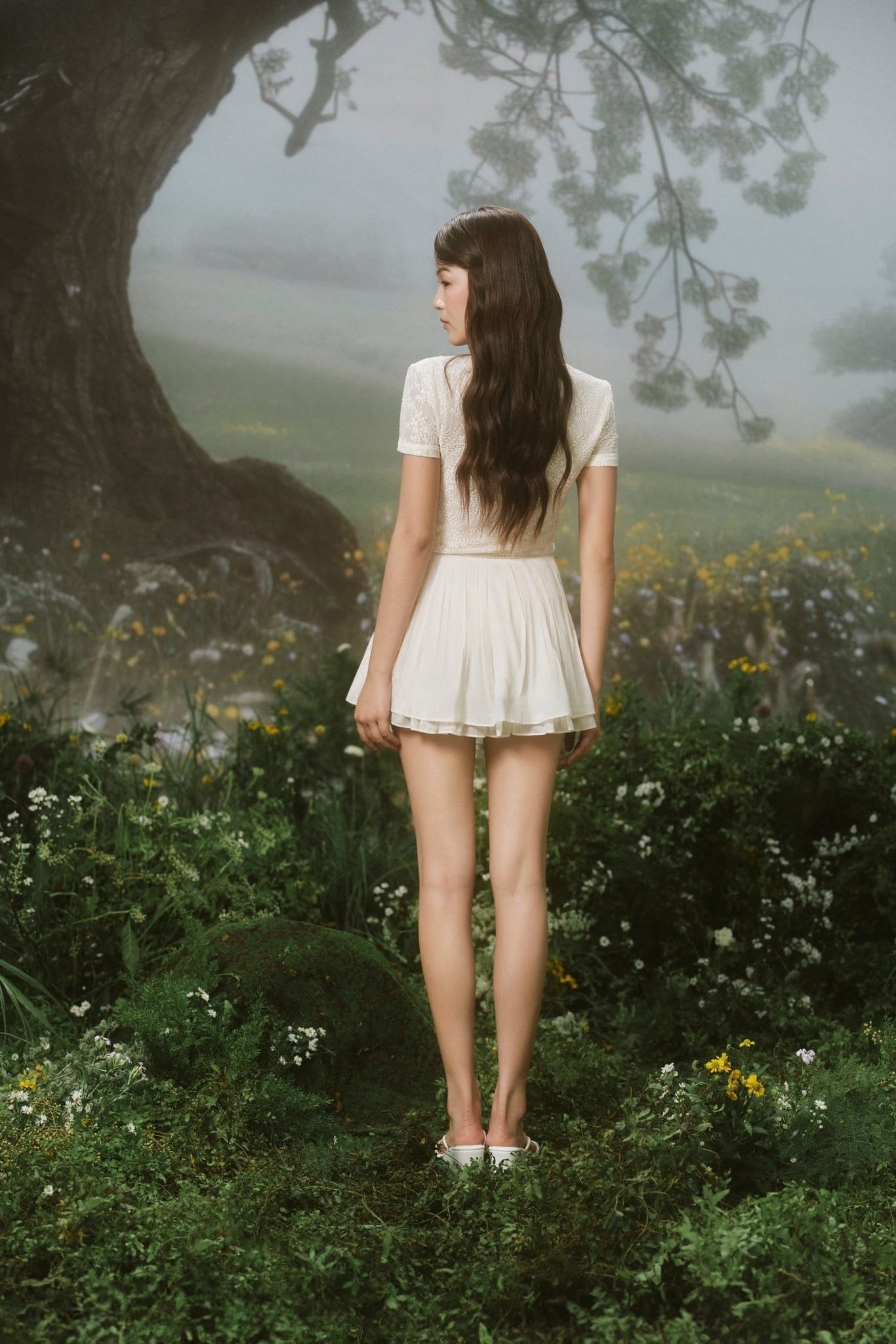 Chân váy Pleated Layered Mini Skirt nhiều màu