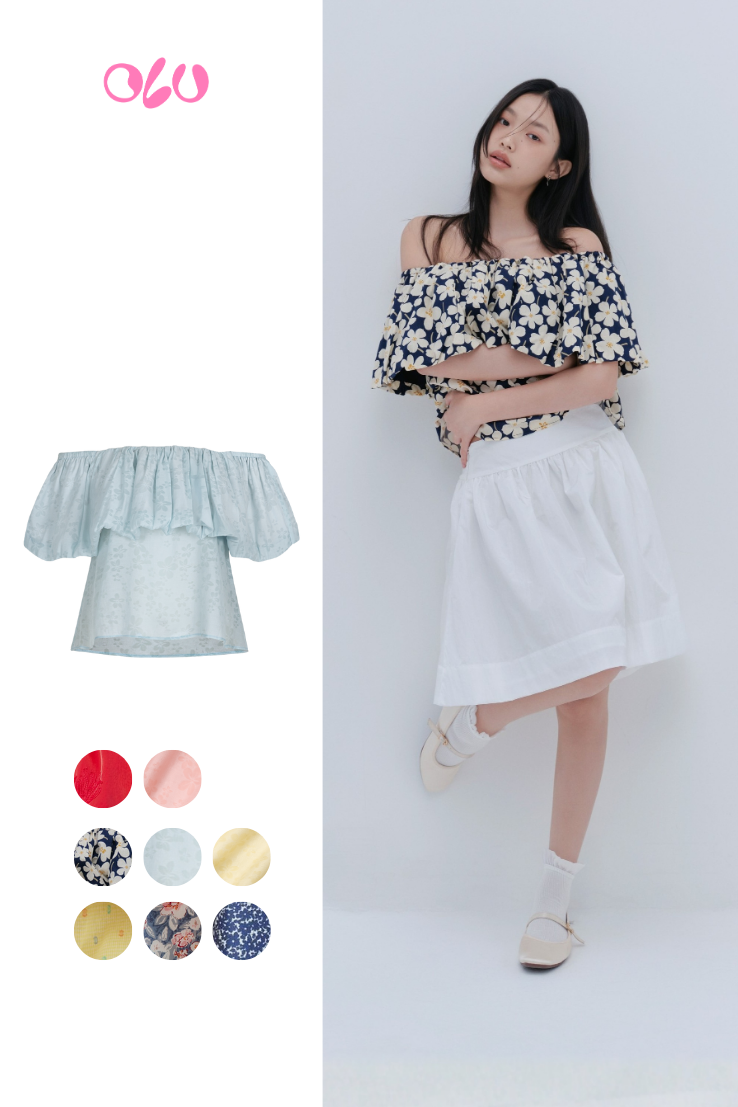 Áo Hansel Floral Top nhiều màu