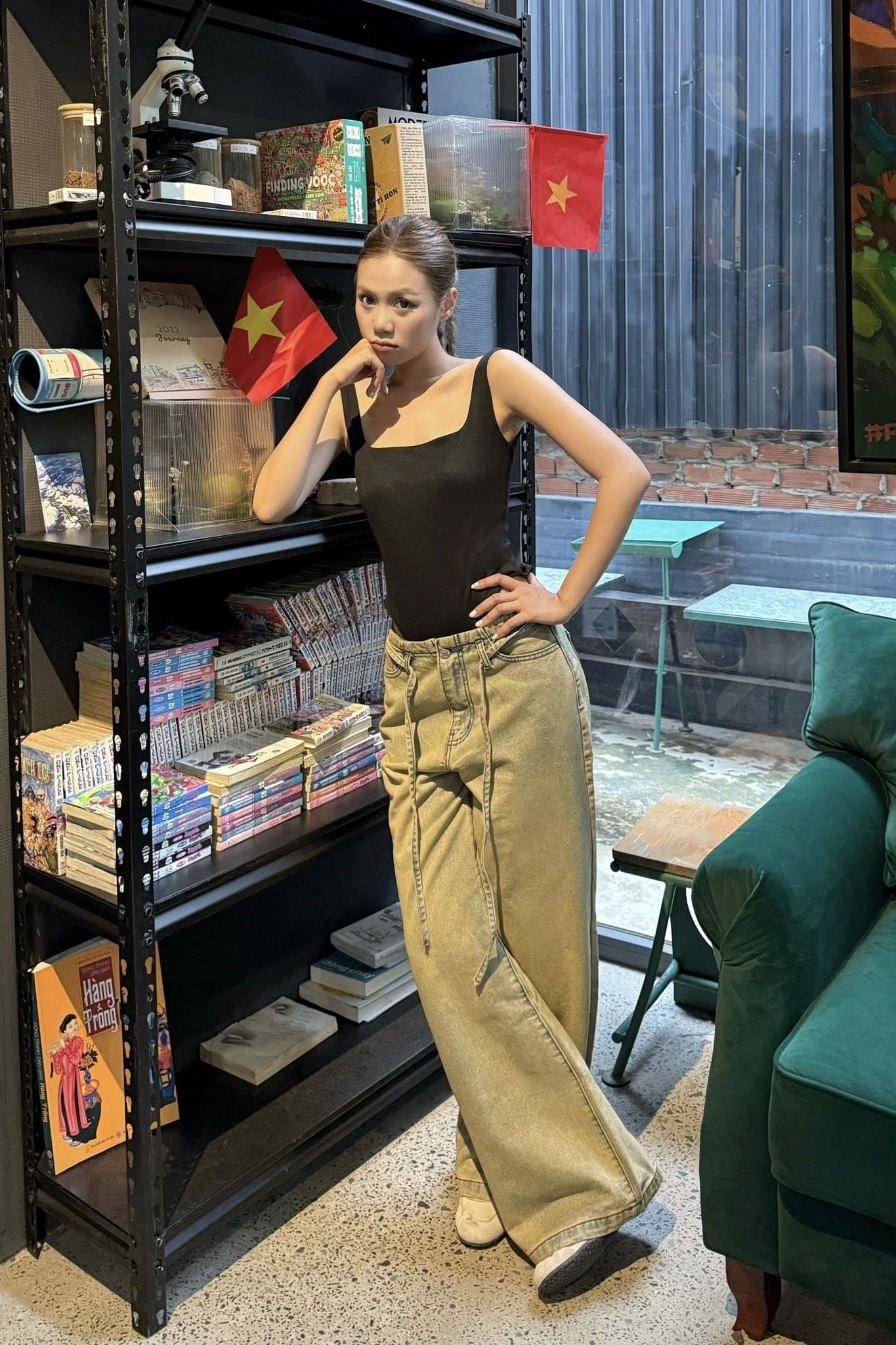 Áo liền quần Square Neck Bodysuit nhiều màu