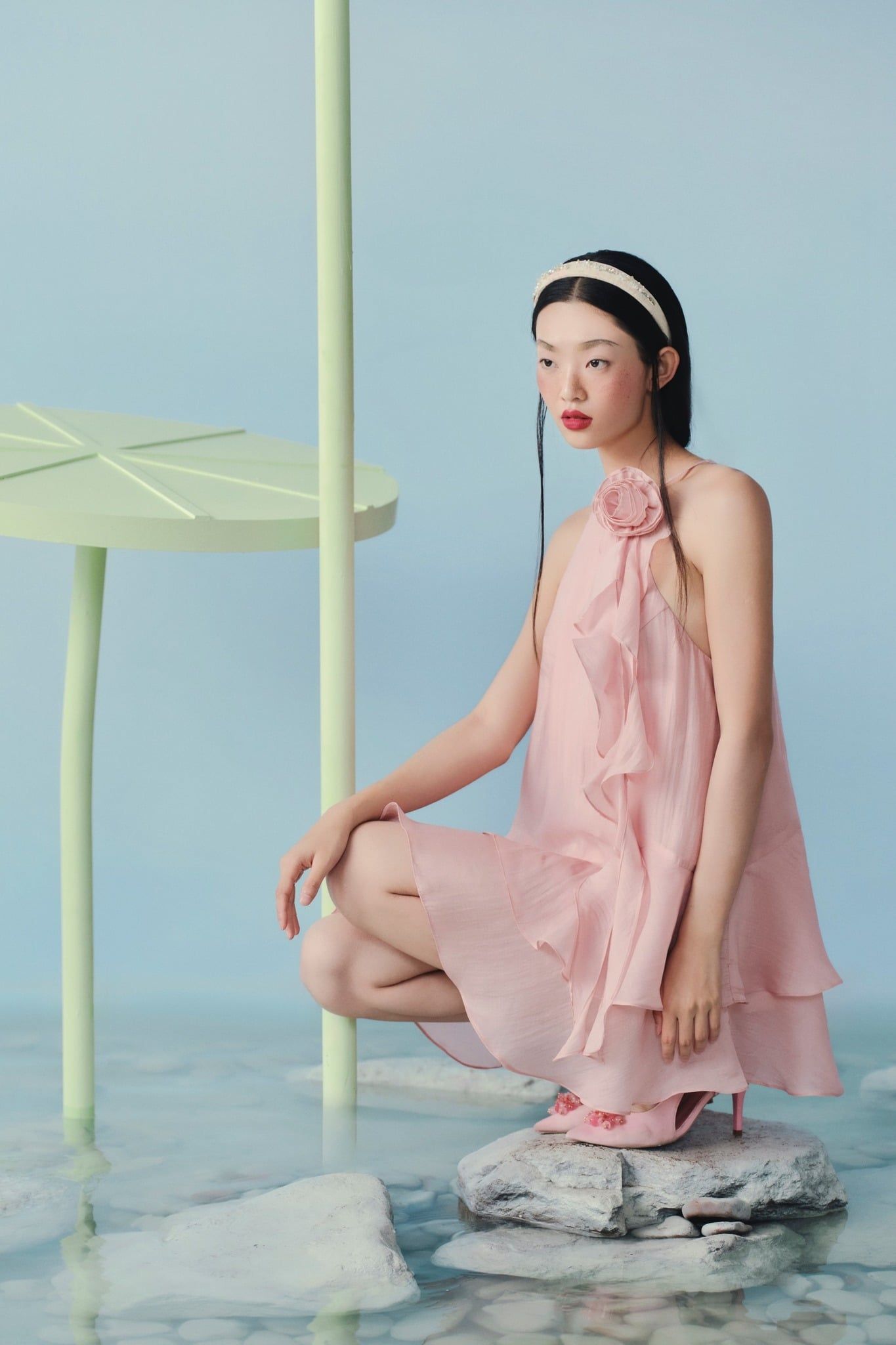 Set áo yếm suông phối quần Sylvie Set nhiều màu