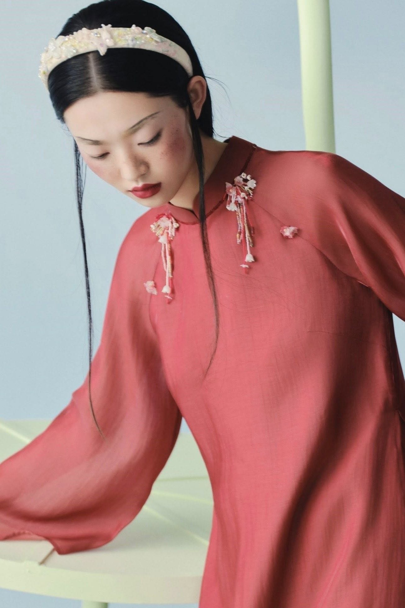 Áo Dài Đan Duyên (Không kèm quần)